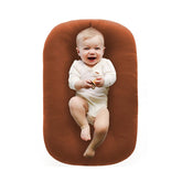 Vicorise baby lounger cover in soft cotton for gentle newborn comfort.