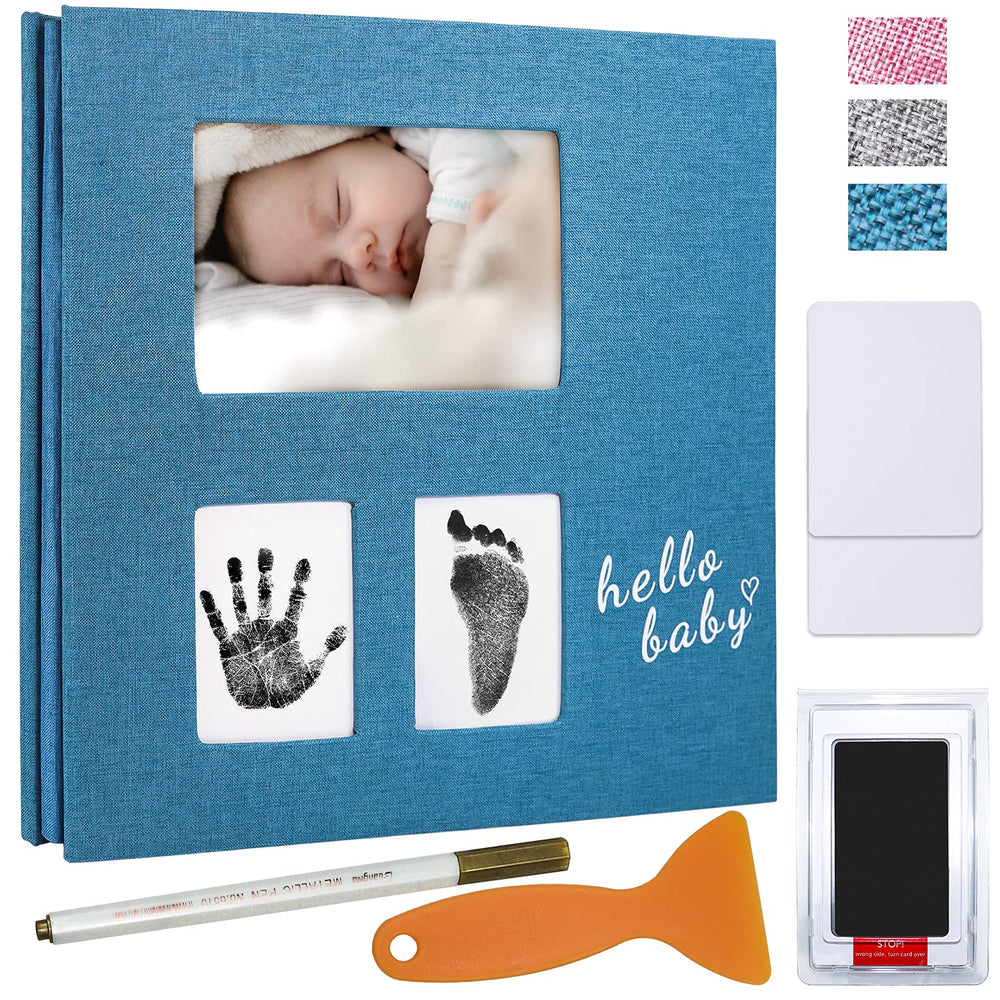 Vienrose baby photo album cover windows showcasing memories with adjustable display