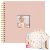 Vienrose Kids Scrapbook Album cover window showcases personalized keepsake potential for precious memories.