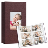 Vienrose photo album cover-open demonstrates elegant presentation for gifting and memory keeping.