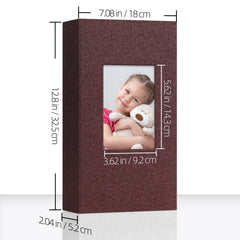 Vienrose photo album interior-layout-pocket-600-pictures shows organized storage for memories.