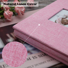Vienrose self-adhesive pages inside allow easy, damage-free photo mounting.