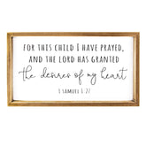 VILIGHT wood wall decor frame for the nursery enhances room warmth.