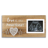 VILIGHT Love at First Heartbeat frame wall hanging for ultrasound memories