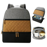 Village of Many diaper bag backpack front organizer pocket for quick access to essentials