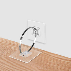 Vinkqiado adhesive pad application shows damage-free anchoring for furniture