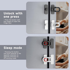 Vipdrive safety lock on oven or cabinet with quick-sticky pads for easy setup