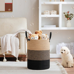 VIPOSCO 58L basket showing family sized load capacity for tidy spaces
