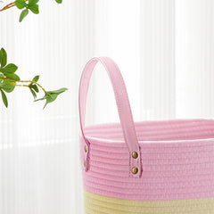 VIPOSCO woven rope basket texture closeup highlights durable handmade feel.