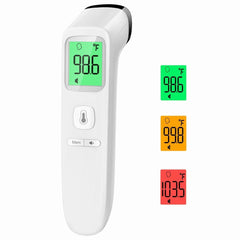 Viproud no-touch thermometer front view for quick, contact-free temperature checks at home
