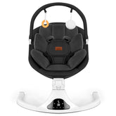 Viriwebaby baby swing remote control showcases easy 5-speed adjustment for calm rocking.