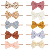 VISBL baby headband with soft nylon band for gentle daily wear