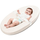 VISFAPAER baby changing pad wipeable cover for quick cleanup.