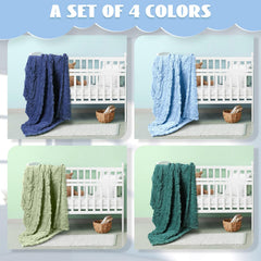VitalCozy baby blanket setup shows cozy sleeping arrangement for infant comfort