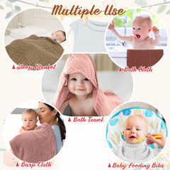 VitalCozy washcloths paired with towels illustrate absorbency and everyday versatility.