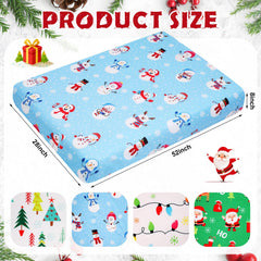 VitalCozy Snowman crib sheet features cozy visuals for winter bedtime
