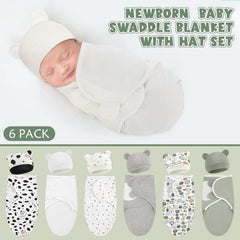VitalCozy preemie swaddle starry pattern close-up cozy wrap option