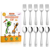 VITEVER toddler utensils set, 10-piece, ideal for independent eating