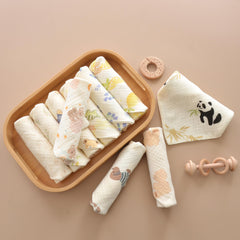 VIVANA baby washcloths bath-time softness for newborns and sensitive skin.