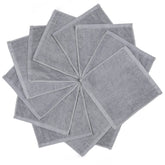 VIVANA baby washcloths ultra-soft 12x12 grey for gentle newborn cleansing.