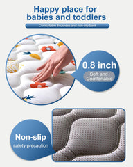 VIVIDVIBEBEARPAS reinforced stitching boosts mat longevity for daily use