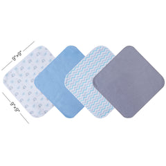 Viviland baby washcloths texture closeup showing ultra-soft rayon fabric