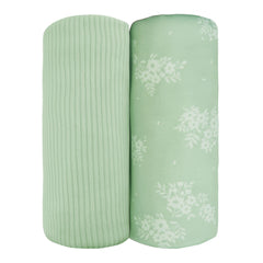 Viviland Jersey Swaddle Elephant Pack shows cozy stretch for easy wrapping and soothing sleep