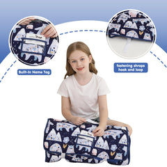 Viviland nap mat shows removable pillow for easy cleaning and comfort.