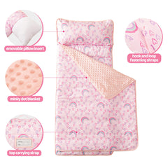 Viviland nap mat removable pillow for easy customization and cleaning