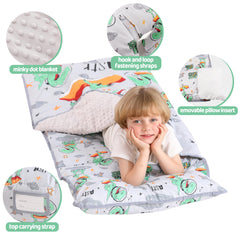 Viviland nap mat rolled with handle for easy daycare transport