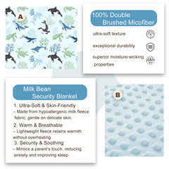 Viviland Toddler Nap Mat rolled up for travel, easy to carry and store.