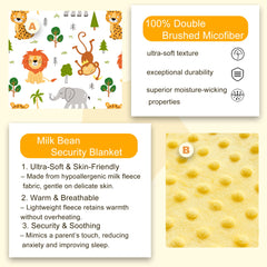 Viviland nap mat features soft minky-dot texture to ease separation anxiety during naps.