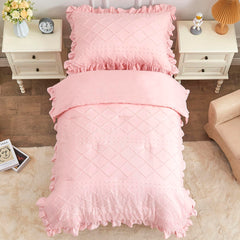 vivilinen toddler bedding pillowcase close-up supports gentle sleep with soft microfiber