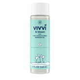 Vivvi & Bloom Gentle 2-in-1 oil bottle shows fast absorbing hydration for soft baby skin.