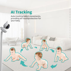 Vizolink VB10S cry detection provides instant alerts to parents.