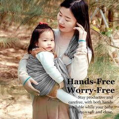 Vlokup Ring Sling weight-distribution helps balance load during extended wear.