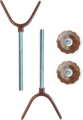 Vmaisi 8mm Y-shaped spindle adapter close-up showing secure gate fit.