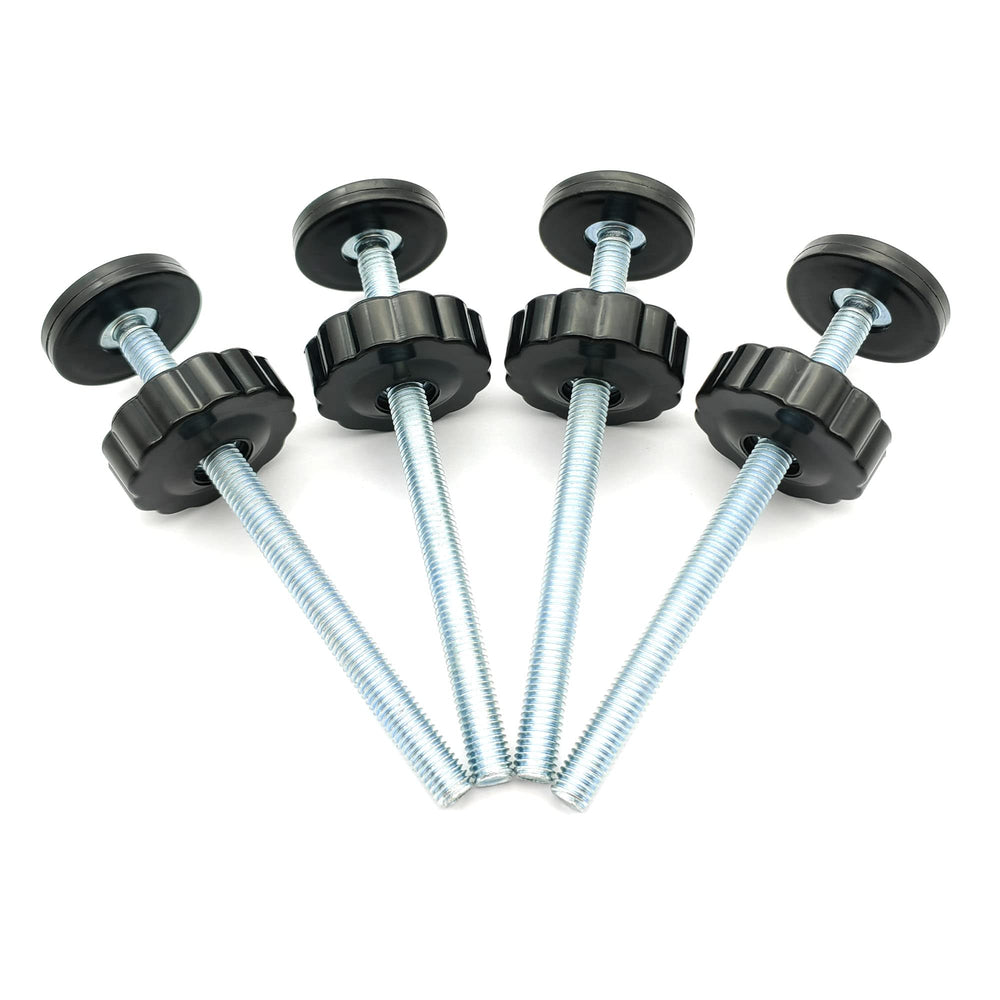 Vmaisi 8mm black spindle rod replacement for pressure-mounted baby gates