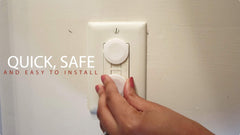 Vmaisi outlet covers in use at home illustrate quick safety for busy families.