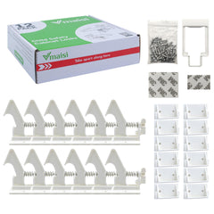 VMAISI white cabinet locks on drawers for versatile room safety