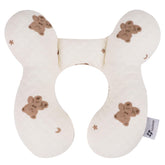vocheer baby neck pillow upgraded closeup showing soft cotton for breathable comfort