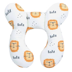 vocheer Baby Travel Pillow upgraded front view shows soft head support for on-the-go comfort