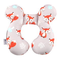 Vocheer Baby Travel Pillow Upgraded U-Shape design supports baby's head during car rides