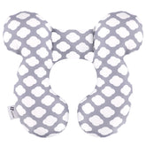 vocheer Baby Travel Pillow upgraded U-shape side view shows supportive head protection.