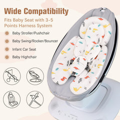 vocheer newborn insert cotton and mesh sides provide breathable comfort across seasons