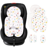 vocheer newborn insert headrest closeup shows supportive contour for baby's neck comfort