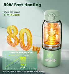Voice-tank 80W fast heat warms bottle in minutes