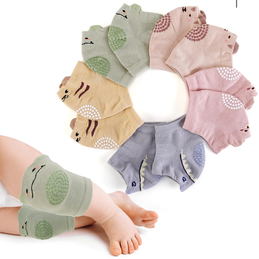 VOLSION baby knee pads pack-5-pairs keeps knees protected during crawling and play.