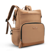 VONAL neoprene diaper backpack front view for stylish, discreet parenting on the go