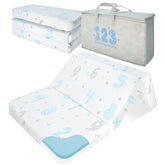 voomf Pack N Play mattress front view in 38x26 size for standard playpens